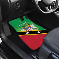Personalized Saint Kitts And Nevis Car Mats Country Above Self - Wonder Print Shop