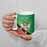 Personalized Saint Kitts And Nevis Ceramic Mug Country Above Self - Wonder Print Shop