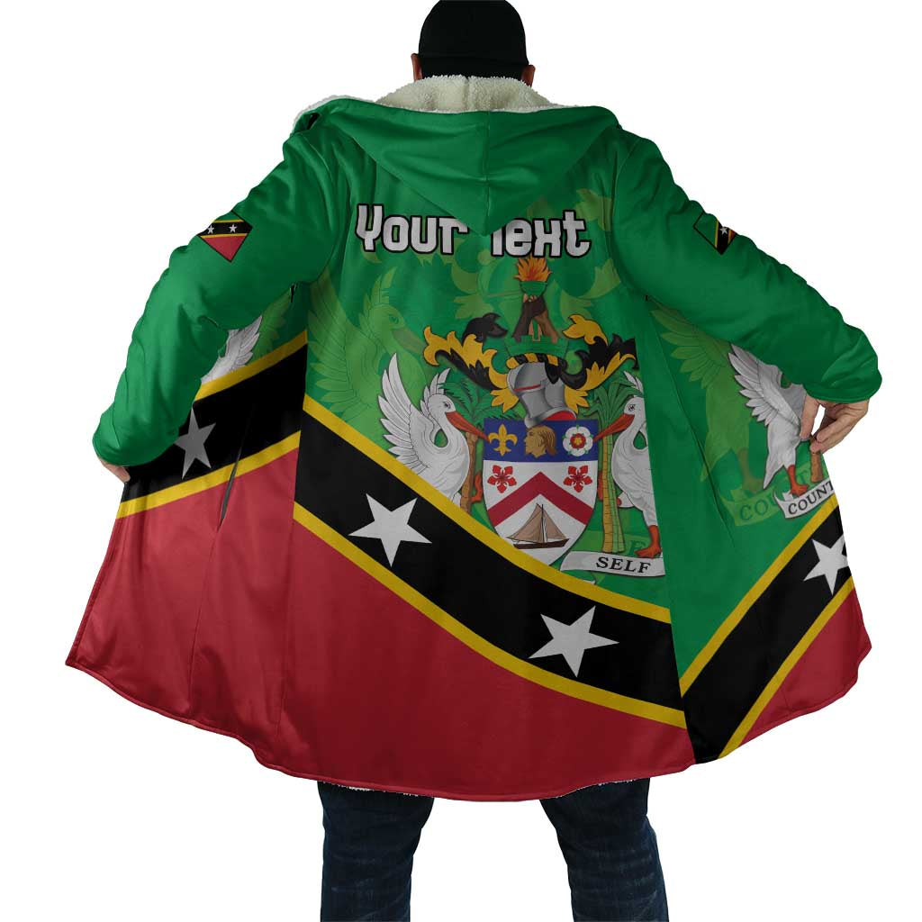 Personalized Saint Kitts And Nevis Cloak Country Above Self - Wonder Print Shop