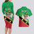 Personalized Saint Kitts And Nevis Couples Matching Long Sleeve Bodycon Dress and Hawaiian Shirt Country Above Self - Wonder Print Shop