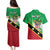Personalized Saint Kitts And Nevis Couples Matching Puletasi and Hawaiian Shirt Country Above Self - Wonder Print Shop