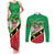 Personalized Saint Kitts And Nevis Couples Matching Tank Maxi Dress and Long Sleeve Button Shirt Country Above Self - Wonder Print Shop