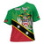 Personalized Saint Kitts And Nevis Cross Shoulder Shirt Country Above Self - Wonder Print Shop
