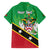 Personalized Saint Kitts And Nevis Family Matching Long Sleeve Bodycon Dress and Hawaiian Shirt Country Above Self - Wonder Print Shop