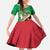 Personalized Saint Kitts And Nevis Family Matching Mermaid Dress and Hawaiian Shirt Country Above Self - Wonder Print Shop