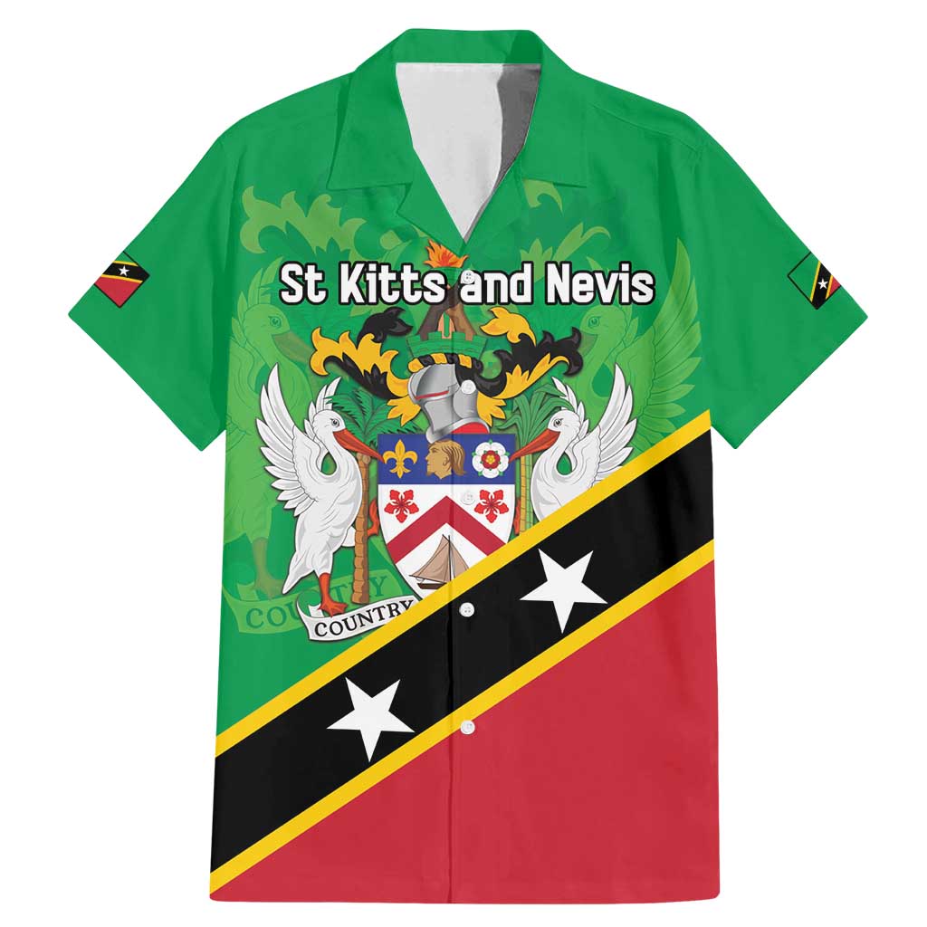Personalized Saint Kitts And Nevis Family Matching Mermaid Dress and Hawaiian Shirt Country Above Self - Wonder Print Shop