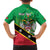 Personalized Saint Kitts And Nevis Family Matching Off The Shoulder Long Sleeve Dress and Hawaiian Shirt Country Above Self - Wonder Print Shop