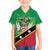 Personalized Saint Kitts And Nevis Family Matching Short Sleeve Bodycon Dress and Hawaiian Shirt Country Above Self - Wonder Print Shop