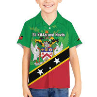 Personalized Saint Kitts And Nevis Family Matching Summer Maxi Dress and Hawaiian Shirt Country Above Self - Wonder Print Shop