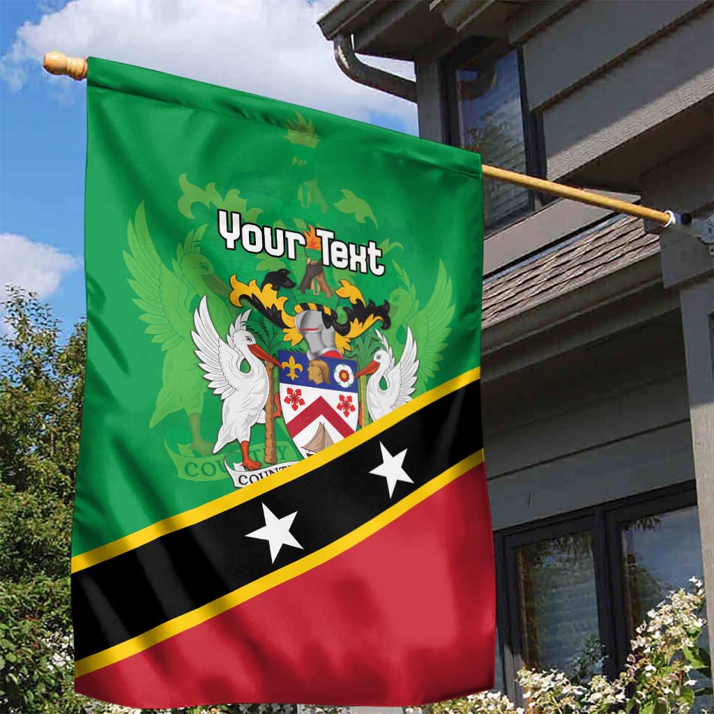 Personalized Saint Kitts And Nevis Garden Flag Country Above Self - Wonder Print Shop