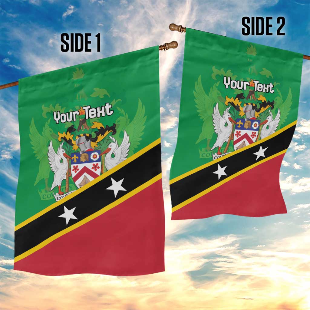 Personalized Saint Kitts And Nevis Garden Flag Country Above Self - Wonder Print Shop