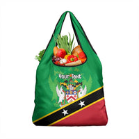 Personalized Saint Kitts And Nevis Grocery Bag Country Above Self - Wonder Print Shop