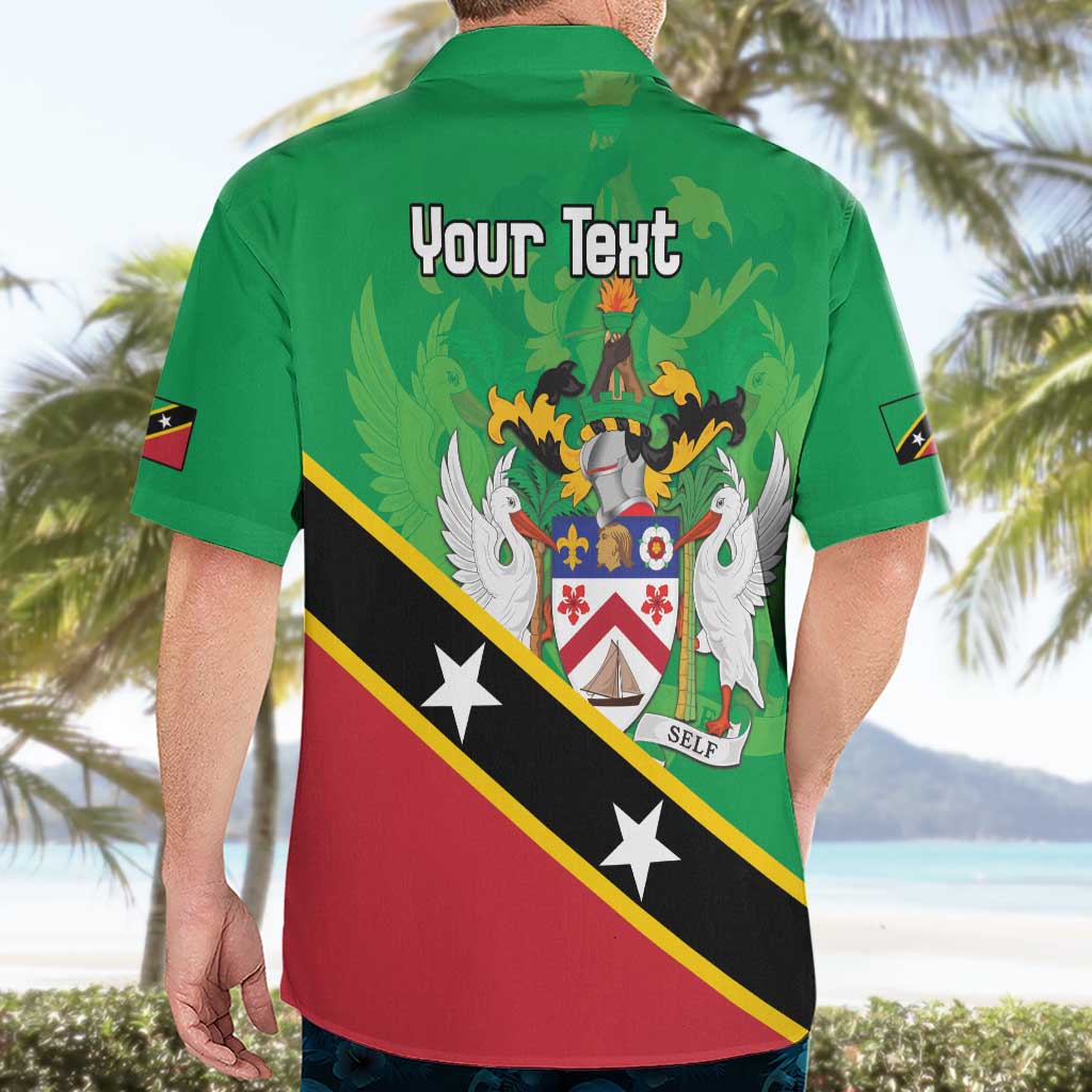 Personalized Saint Kitts And Nevis Hawaiian Shirt Country Above Self - Wonder Print Shop