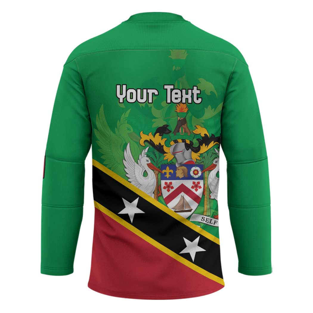 Personalized Saint Kitts And Nevis Hockey Jersey Country Above Self - Wonder Print Shop