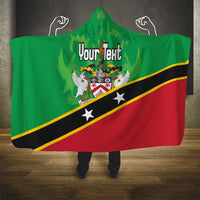 Personalized Saint Kitts And Nevis Hooded Blanket Country Above Self - Wonder Print Shop
