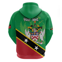 Personalized Saint Kitts And Nevis Hoodie Country Above Self - Wonder Print Shop
