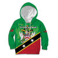 Personalized Saint Kitts And Nevis Kid Hoodie Country Above Self - Wonder Print Shop
