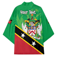 Personalized Saint Kitts And Nevis Kimono Country Above Self - Wonder Print Shop