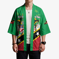 Personalized Saint Kitts And Nevis Kimono Country Above Self - Wonder Print Shop