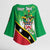 Personalized Saint Kitts And Nevis Kimono Sleeve Blouse Country Above Self - Wonder Print Shop