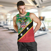 Personalized Saint Kitts And Nevis Men Tank Top Country Above Self - Wonder Print Shop