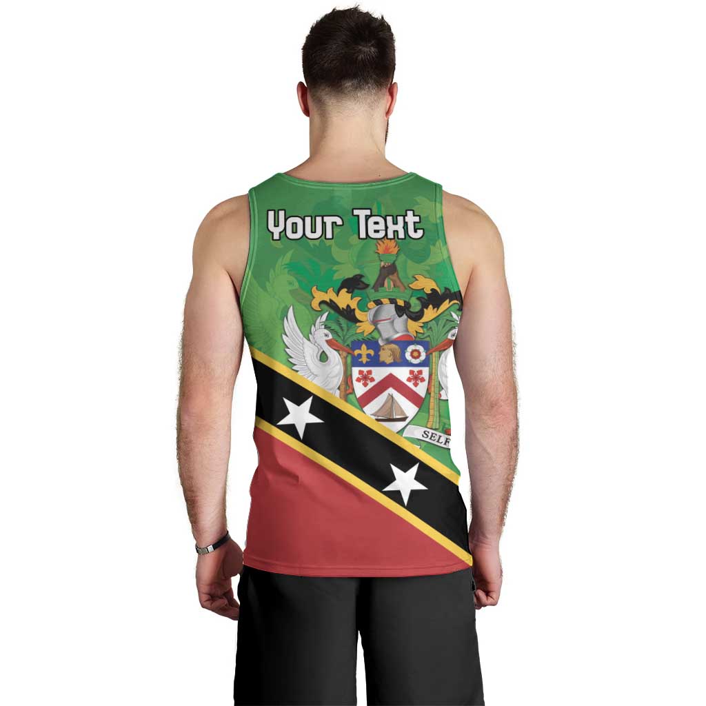 Personalized Saint Kitts And Nevis Men Tank Top Country Above Self - Wonder Print Shop