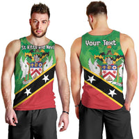 Personalized Saint Kitts And Nevis Men Tank Top Country Above Self - Wonder Print Shop