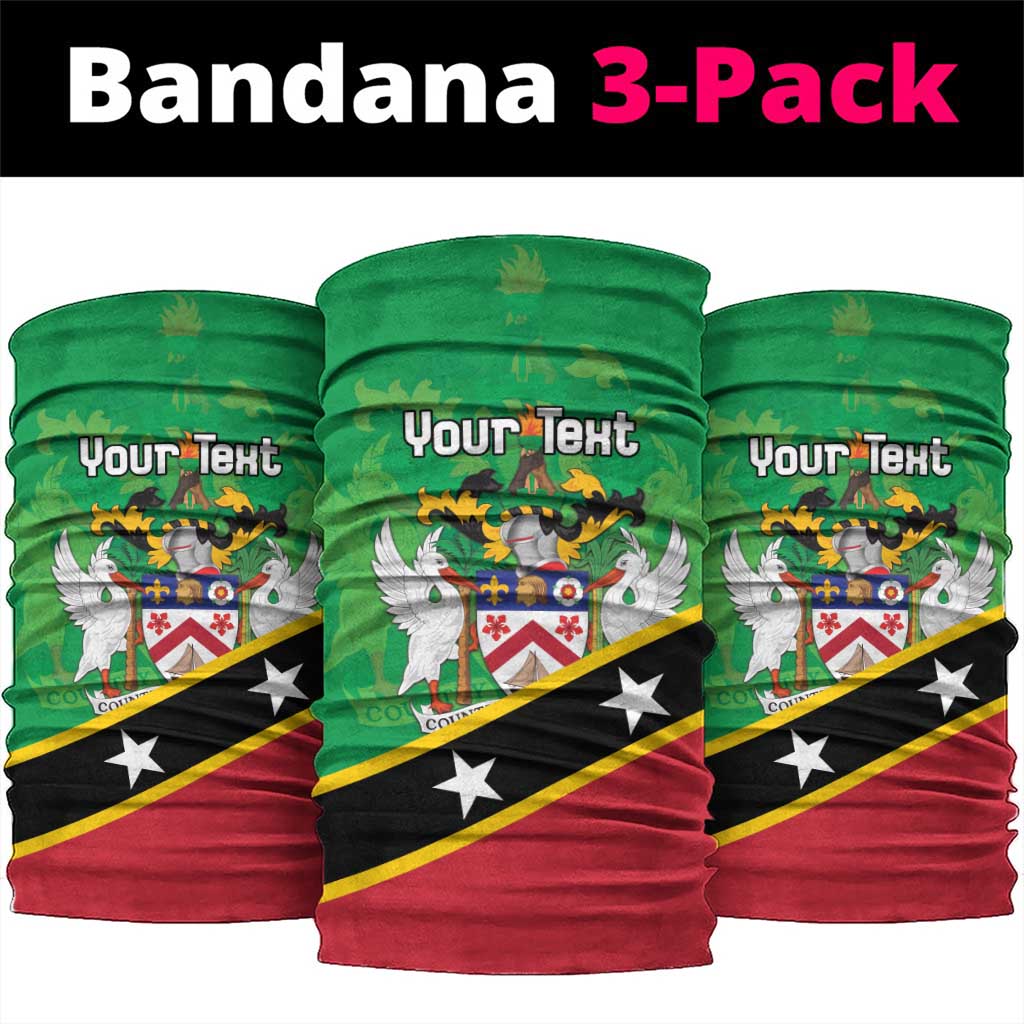Personalized Saint Kitts And Nevis Neck Gaiter Country Above Self - Wonder Print Shop