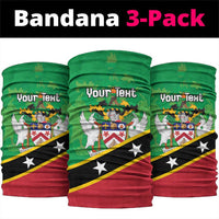 Personalized Saint Kitts And Nevis Neck Gaiter Country Above Self - Wonder Print Shop