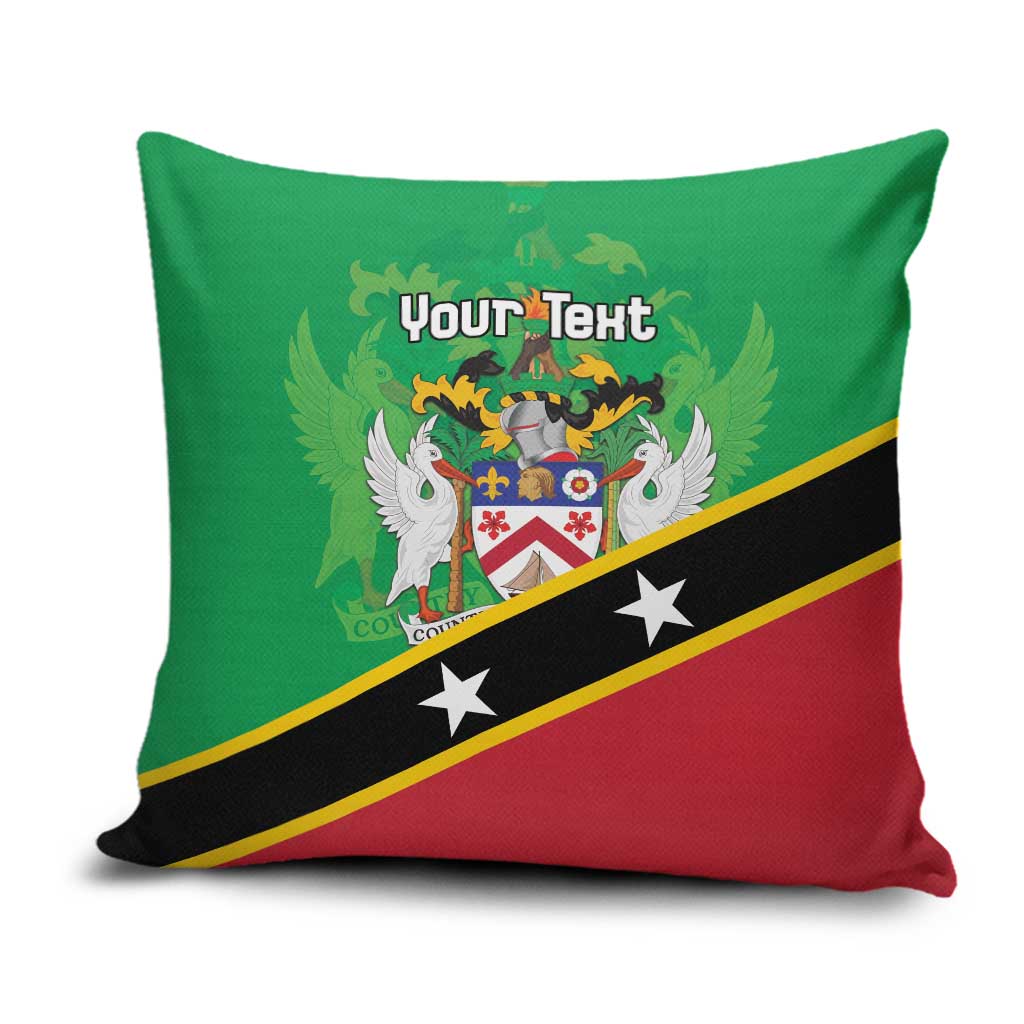 Personalized Saint Kitts And Nevis Pillow Cover Country Above Self - Wonder Print Shop