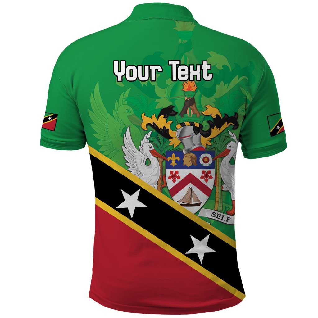 Personalized Saint Kitts And Nevis Polo Shirt Country Above Self - Wonder Print Shop
