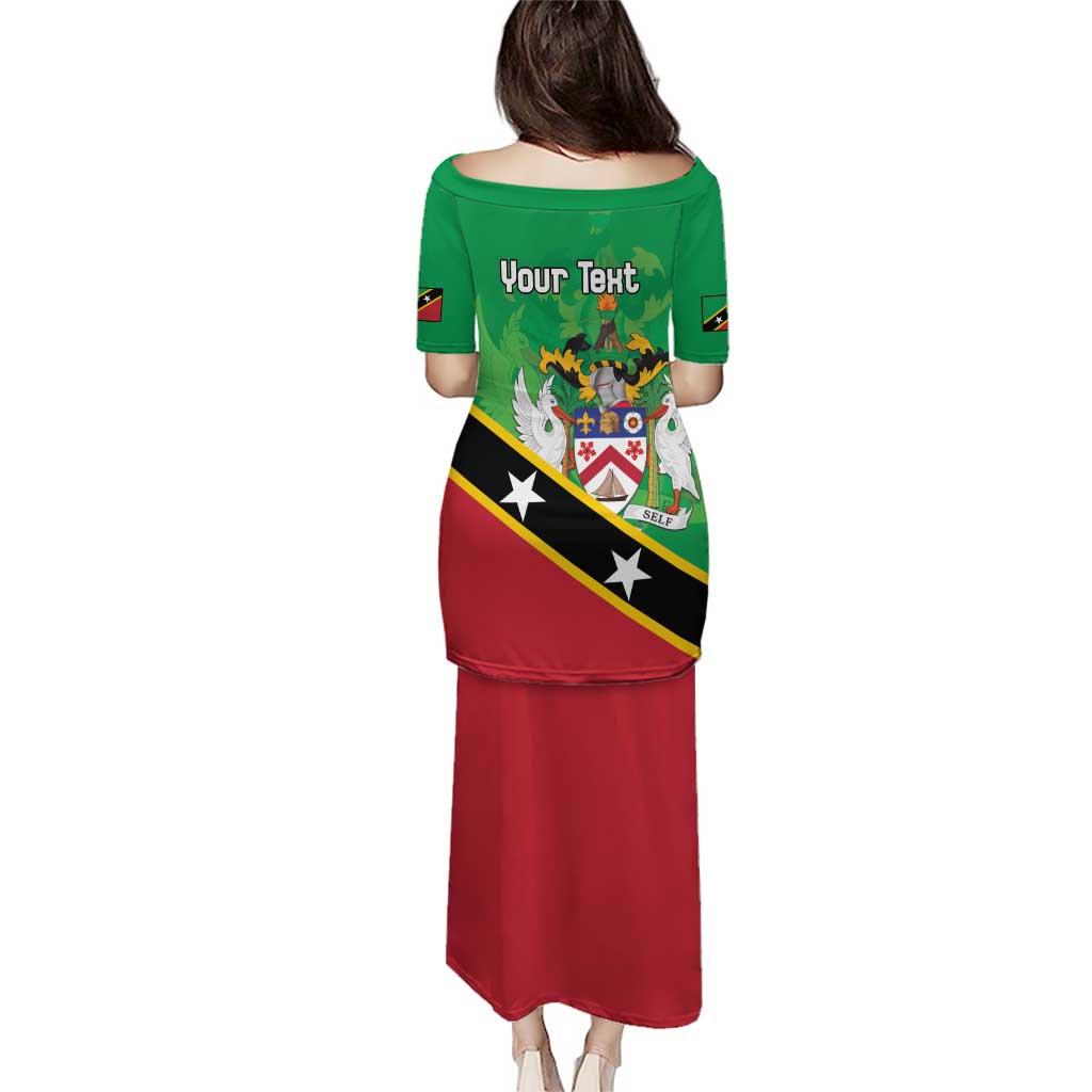 Personalized Saint Kitts And Nevis Puletasi Country Above Self - Wonder Print Shop