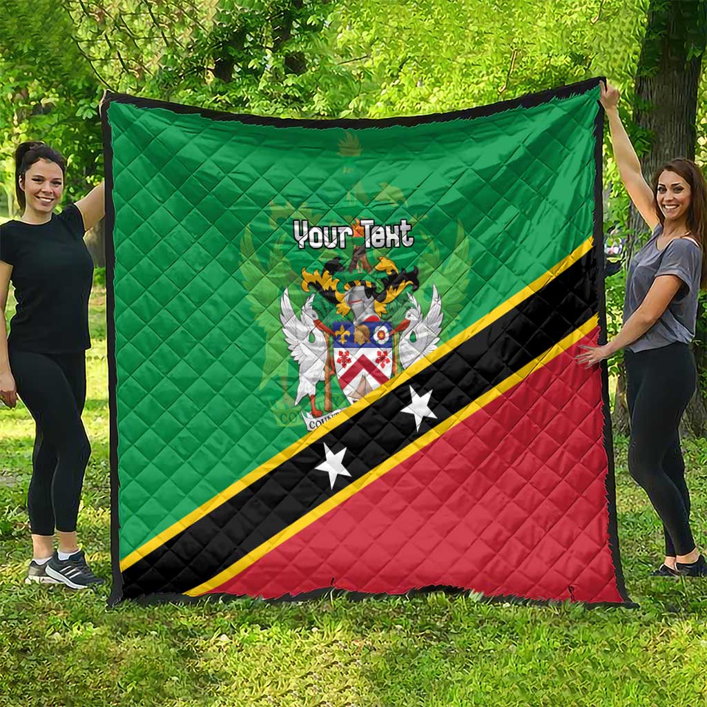 Personalized Saint Kitts And Nevis Quilt Country Above Self - Wonder Print Shop