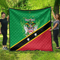 Personalized Saint Kitts And Nevis Quilt Country Above Self - Wonder Print Shop