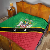 Personalized Saint Kitts And Nevis Quilt Country Above Self - Wonder Print Shop
