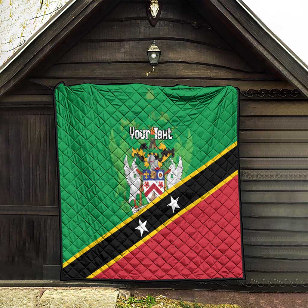 Personalized Saint Kitts And Nevis Quilt Country Above Self - Wonder Print Shop