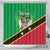 Personalized Saint Kitts And Nevis Shower Curtain Country Above Self - Wonder Print Shop