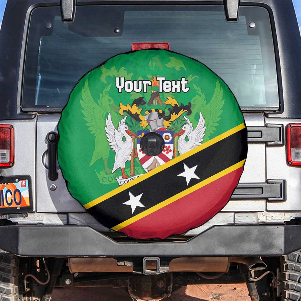 Personalized Saint Kitts And Nevis Spare Tire Cover Country Above Self - Wonder Print Shop
