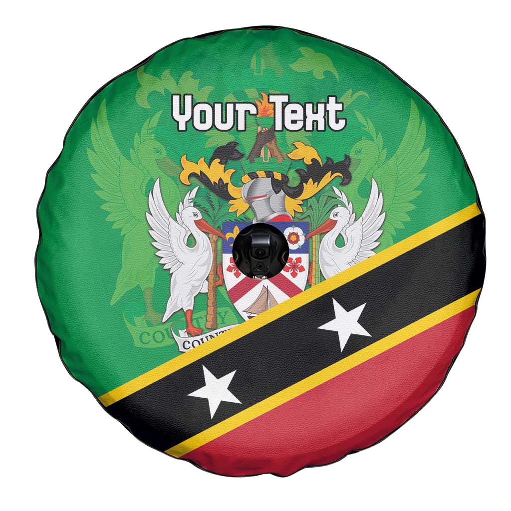 Personalized Saint Kitts And Nevis Spare Tire Cover Country Above Self - Wonder Print Shop