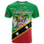 Personalized Saint Kitts And Nevis T Shirt Country Above Self - Wonder Print Shop