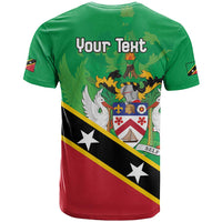 Personalized Saint Kitts And Nevis T Shirt Country Above Self - Wonder Print Shop