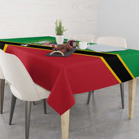 Personalized Saint Kitts And Nevis Tablecloth Country Above Self - Wonder Print Shop