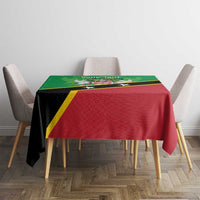 Personalized Saint Kitts And Nevis Tablecloth Country Above Self - Wonder Print Shop