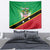 Personalized Saint Kitts And Nevis Tapestry Country Above Self - Wonder Print Shop