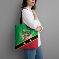 Personalized Saint Kitts And Nevis Tote Bag Country Above Self - Wonder Print Shop