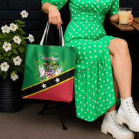 Personalized Saint Kitts And Nevis Tote Bag Country Above Self - Wonder Print Shop