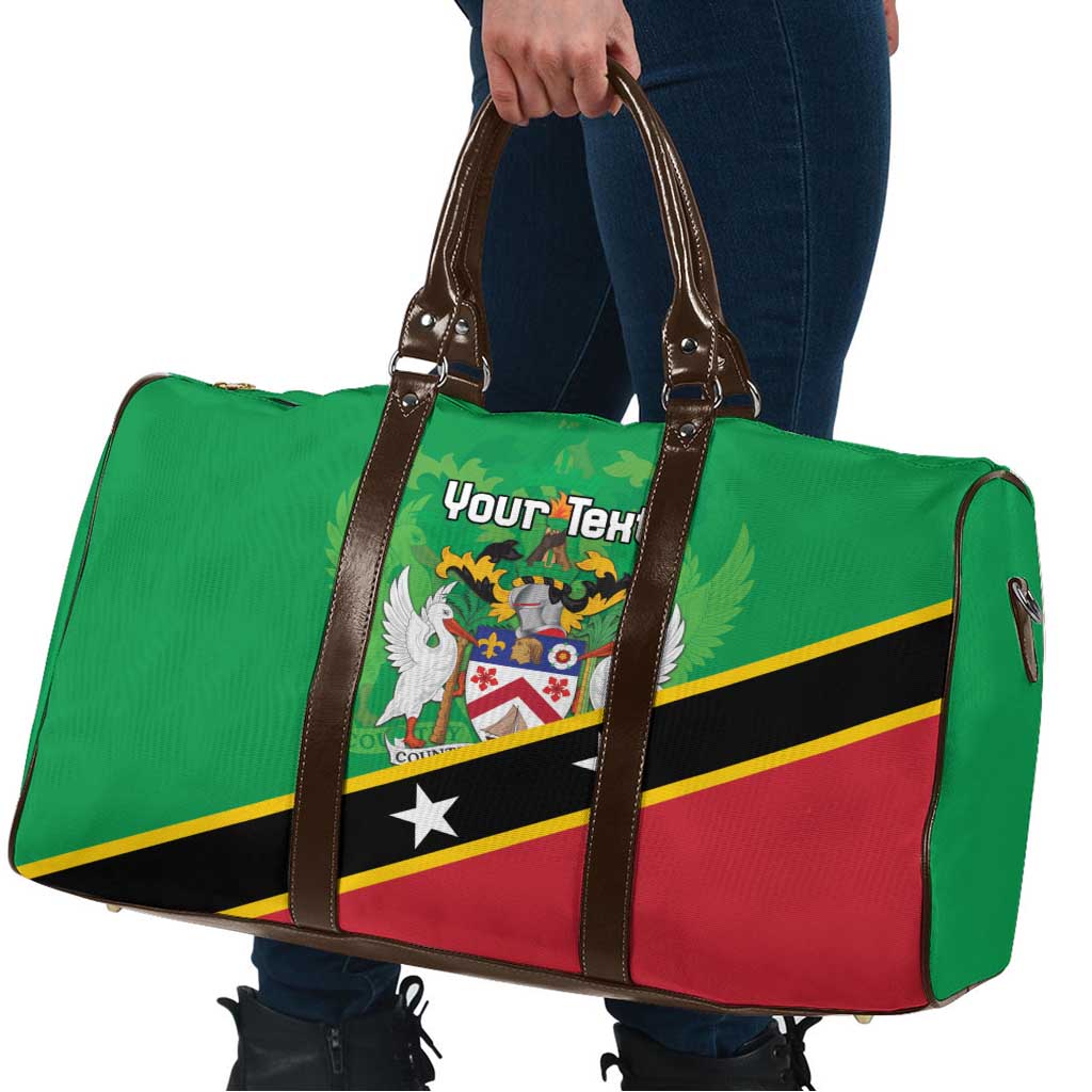 Personalized Saint Kitts And Nevis Travel Bag Country Above Self - Wonder Print Shop