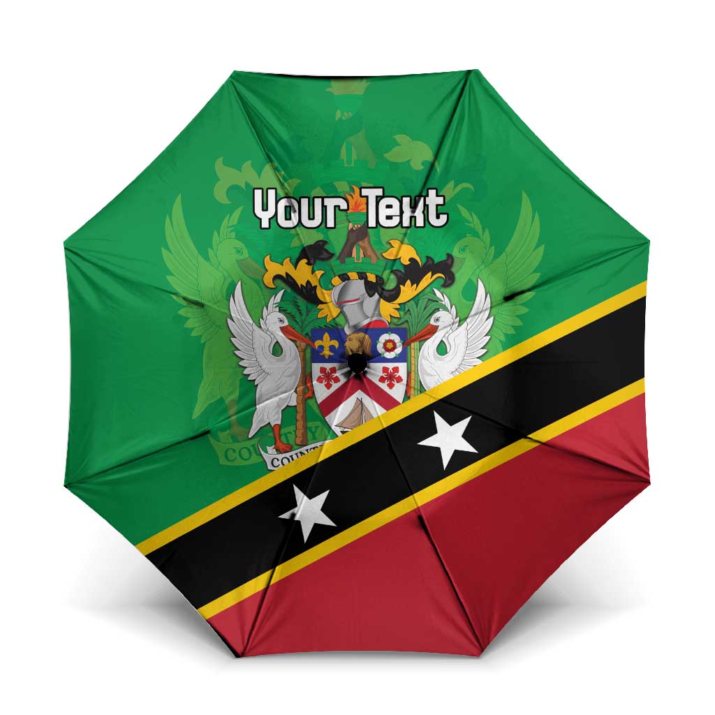 Personalized Saint Kitts And Nevis Umbrella Country Above Self - Wonder Print Shop
