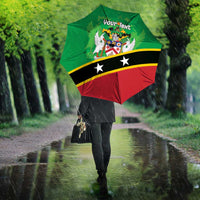 Personalized Saint Kitts And Nevis Umbrella Country Above Self - Wonder Print Shop