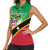 Personalized Saint Kitts And Nevis Women Sleeveless Polo Shirt Country Above Self - Wonder Print Shop